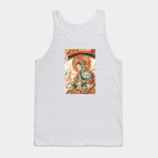 Green Tara painting Tank Top